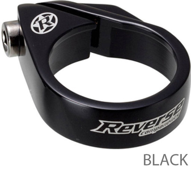 Reverse components 34,9mm saddle clamp | silver