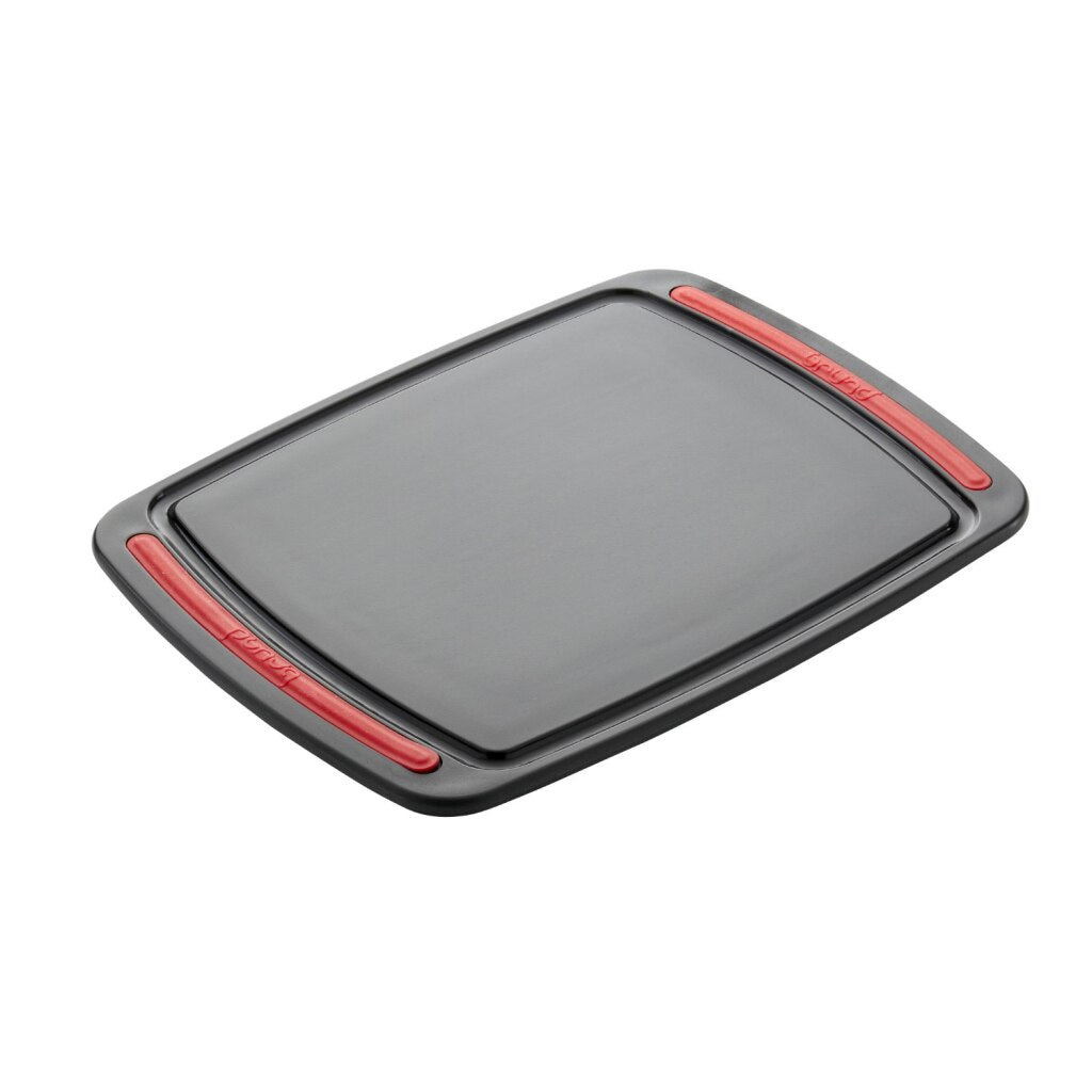 Brund Brund Easy Cut Snijplank 26x20x0,8 cm Zwart Rood