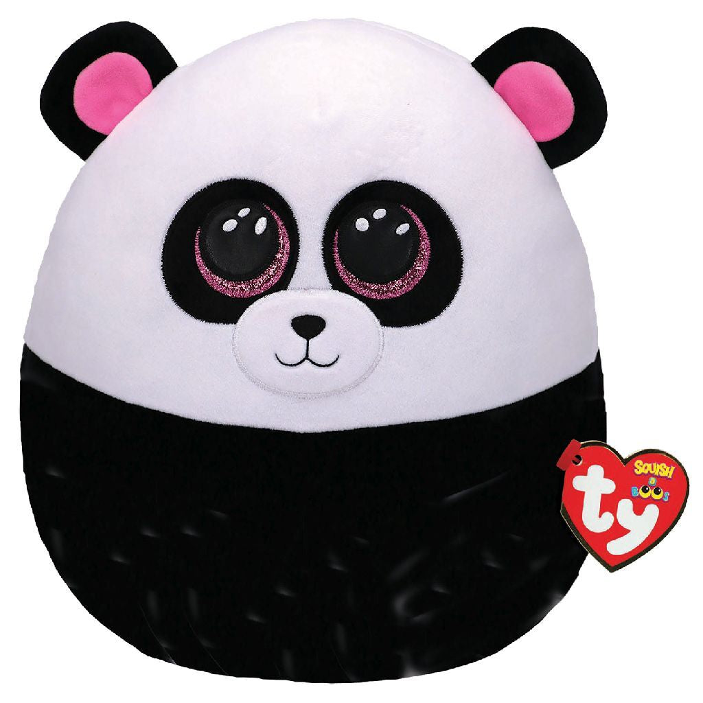 Ty squish a boos panda knuffelkussen bamboe 31 cm