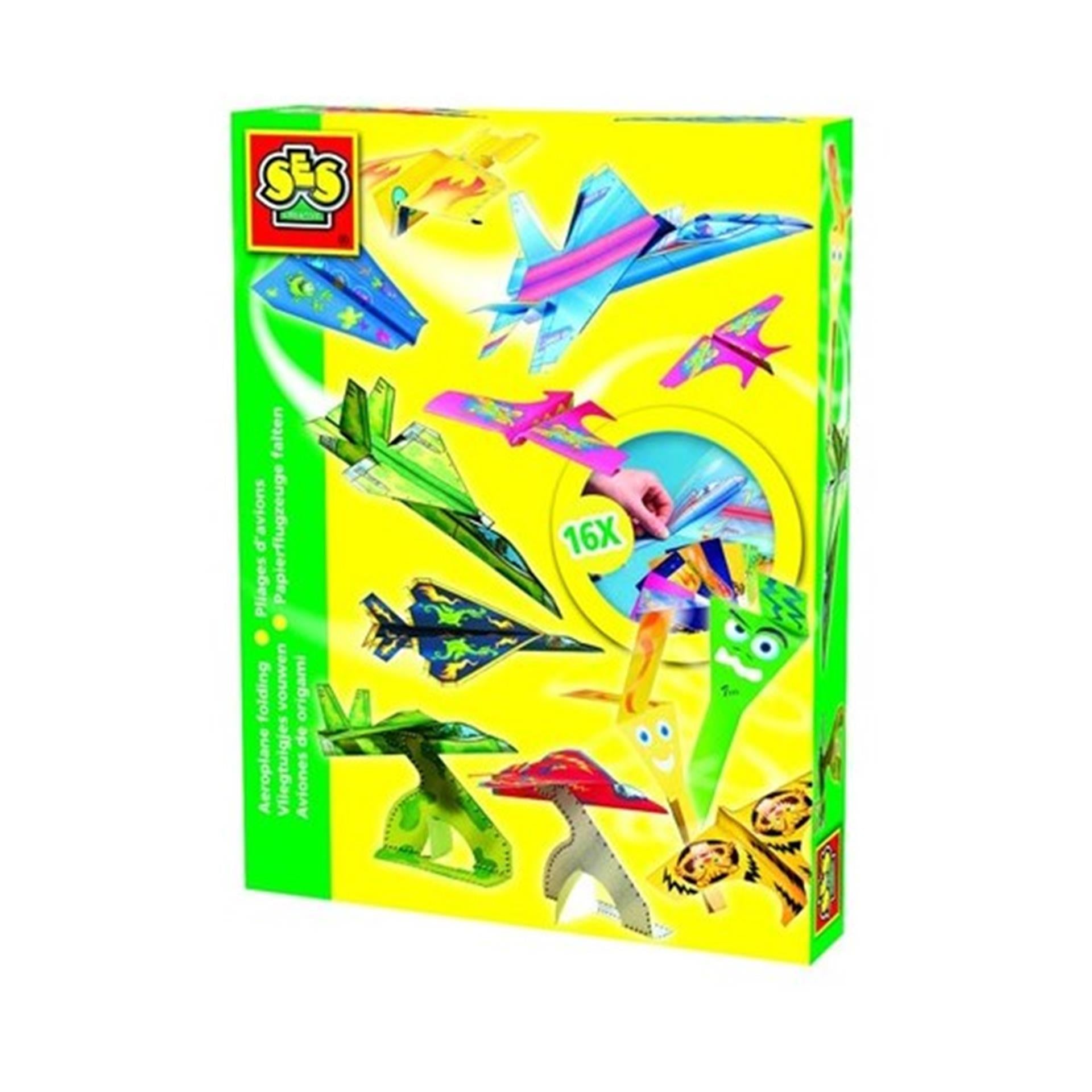 Zijn vliegtuigjes vouwen