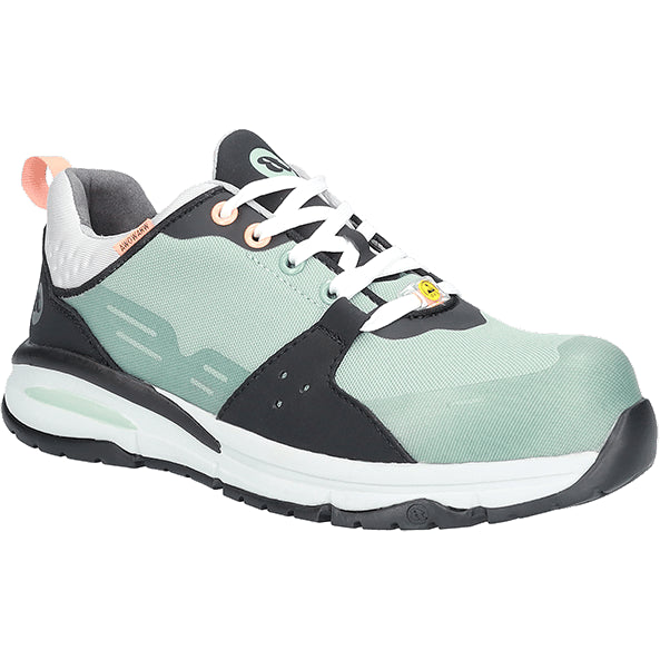 Bata werkschoen whawowa marie laag s3 | cordura groen | maat 34 - 8712843703988