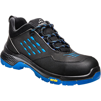 Emma werkschoen crossforce xd laag s3 | zwart blauw | maat 48 - 8715316154645