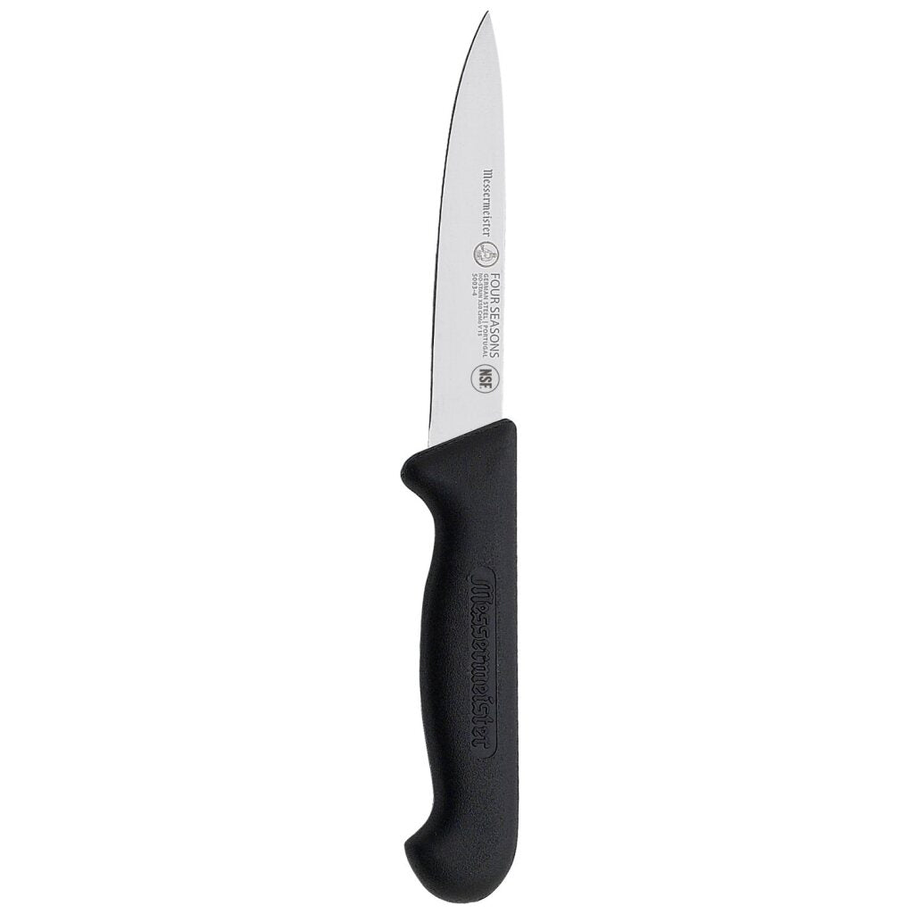 Messermeister messengermeister vier seizoenen groentemes 10 cm RVS zwart