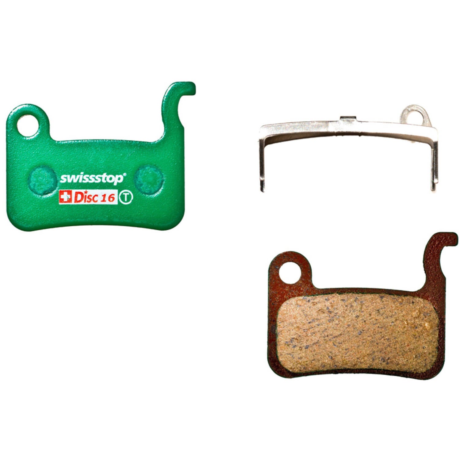 Swissstop - remblokset schijf 16 c - shimano, trp