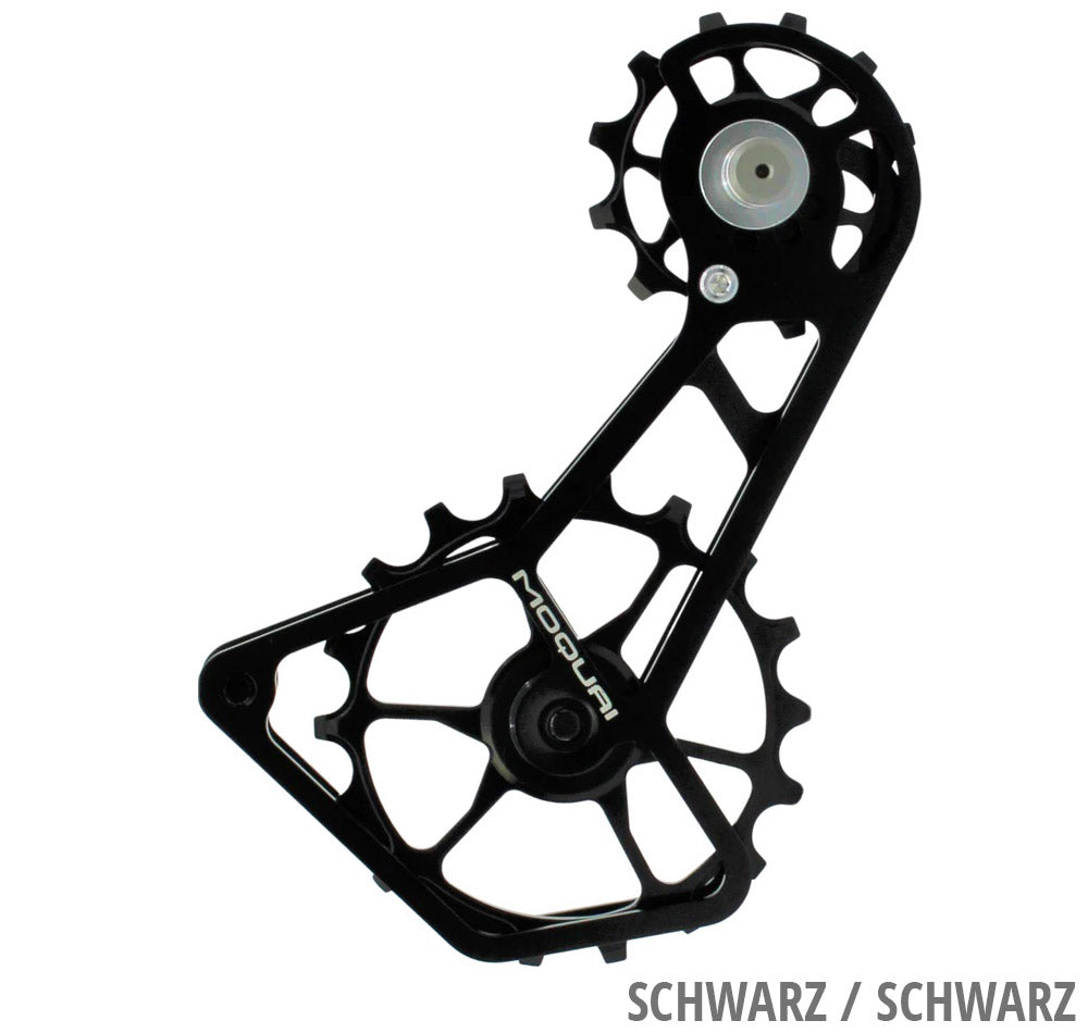 Moquai ceramic 12 18 teeth shift cage for shimano 11 12-speed 8000 9100 series | orange schwarz