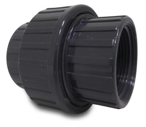 Pvc 3-delige koppeling 1.1 2 bi bi 10 bar