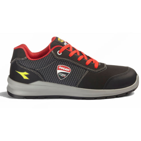 Diadora werkschoen speedy race low 181703 s3s | zwart grijs | maat 42 - 8053607819300