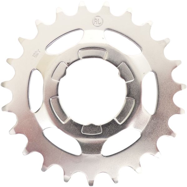 Pignon 23T moyeu interne Shimano - argent