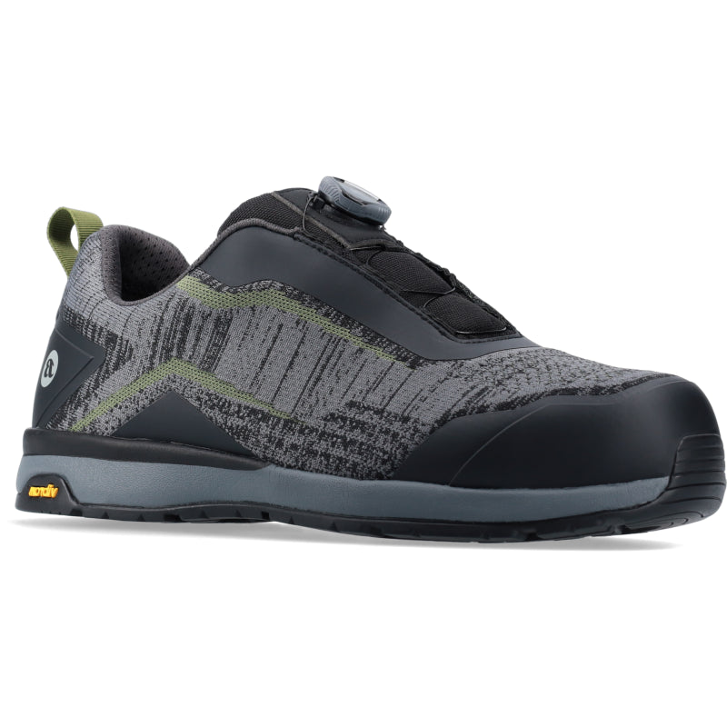 Bata werkschoen dyna s1p boa | zwart grijs | maat 47 - 8712843717190