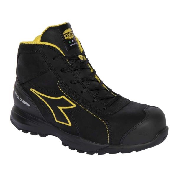 Diadora werkschoen glove mds mstr mid 181137 s3s | zwart 80013 | maat 38 - 8053607612352