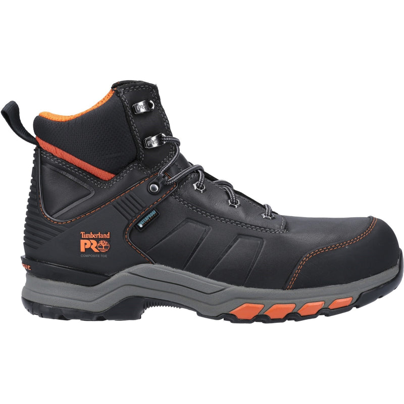Timberland pro werkschoen hypercharge s3 | zwart oranje | maat 42 - 192363615691