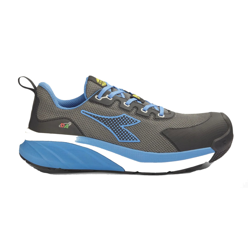 Imp diadora werkschoen vortex da2 low s1ps 182043 | antraciet erial blue | maat 46 - 8054795150565