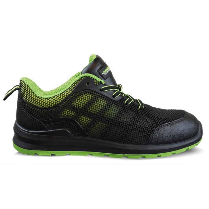 Ty safeet werkschoen safe sneaker askim laag s1p | zwart limoen | maat 44 - 8719388017372