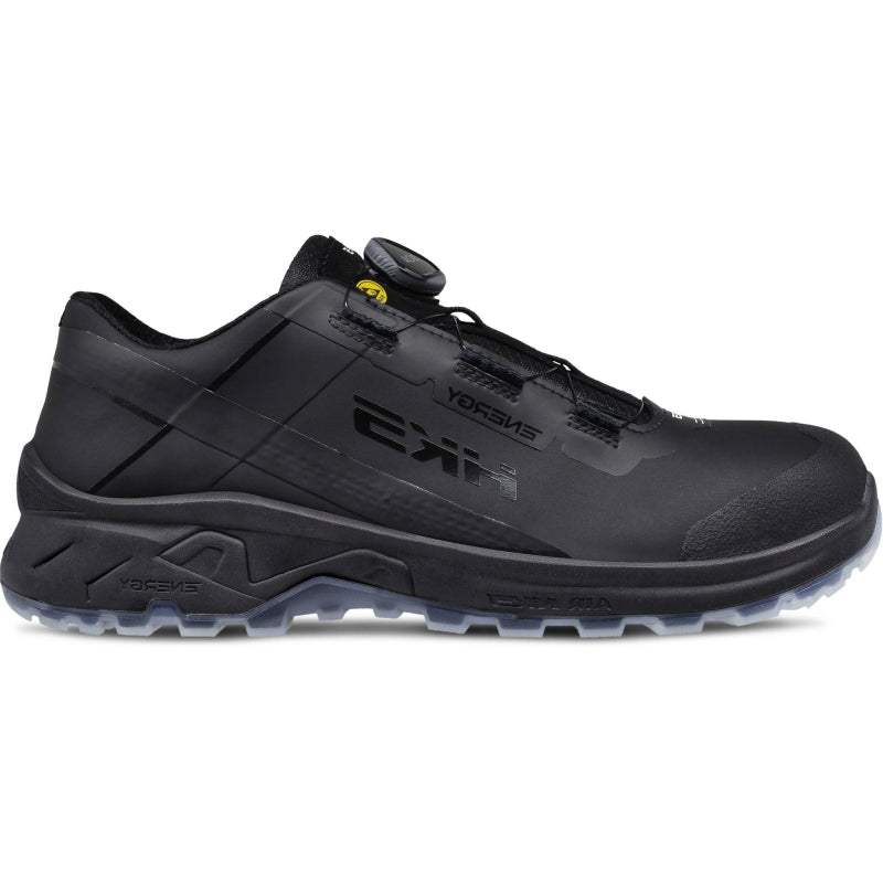 Hks werkschoen airguard black boa s3l laag | zwart | maat 42 - 4040005669426