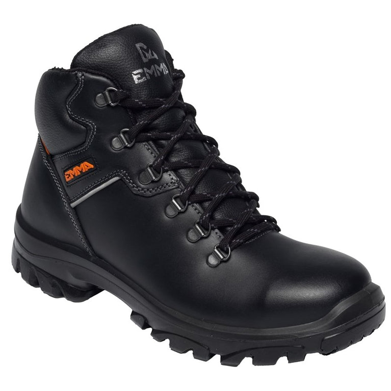 Emma werkschoen ringo d mm348540 hoog s2 | zwart (d) | maat 43 - 8715316158933