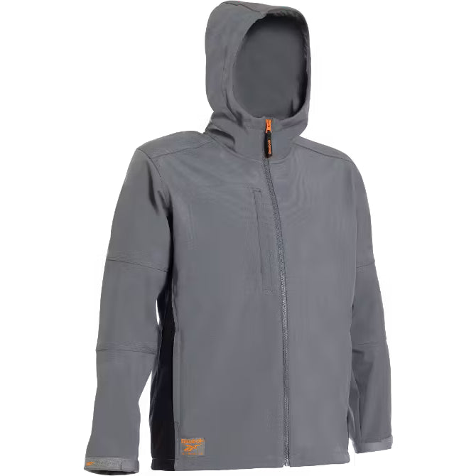 Reebok softshell jack 004 donkergrijs | grijs | maat m - 690774740860
