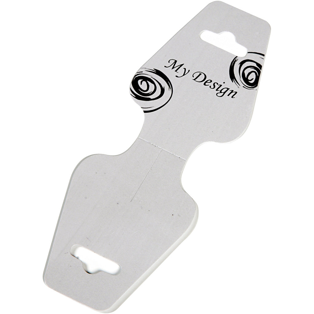 Ngk sieraden ophaaart - my design, my design, lichtgrijs, 100 stuk 1 doos