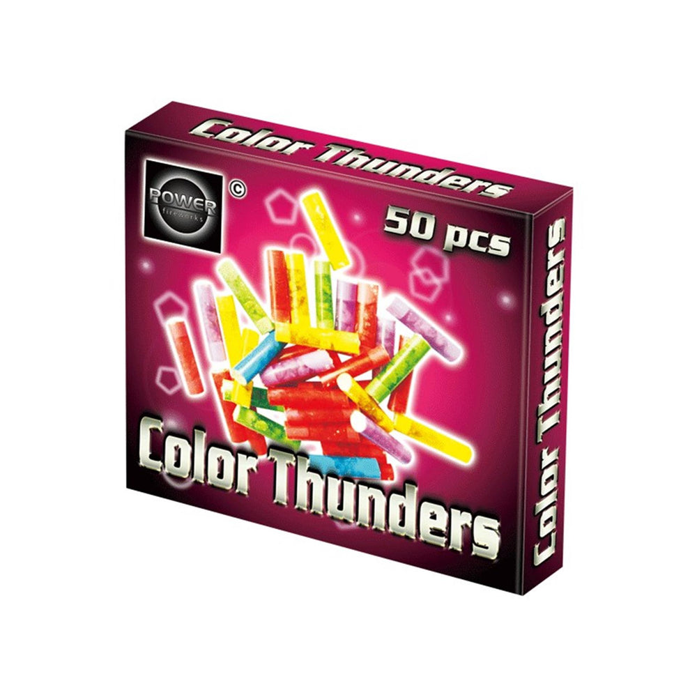Broekhoff color thunders (knalerwten) doosje a 50 stuks
