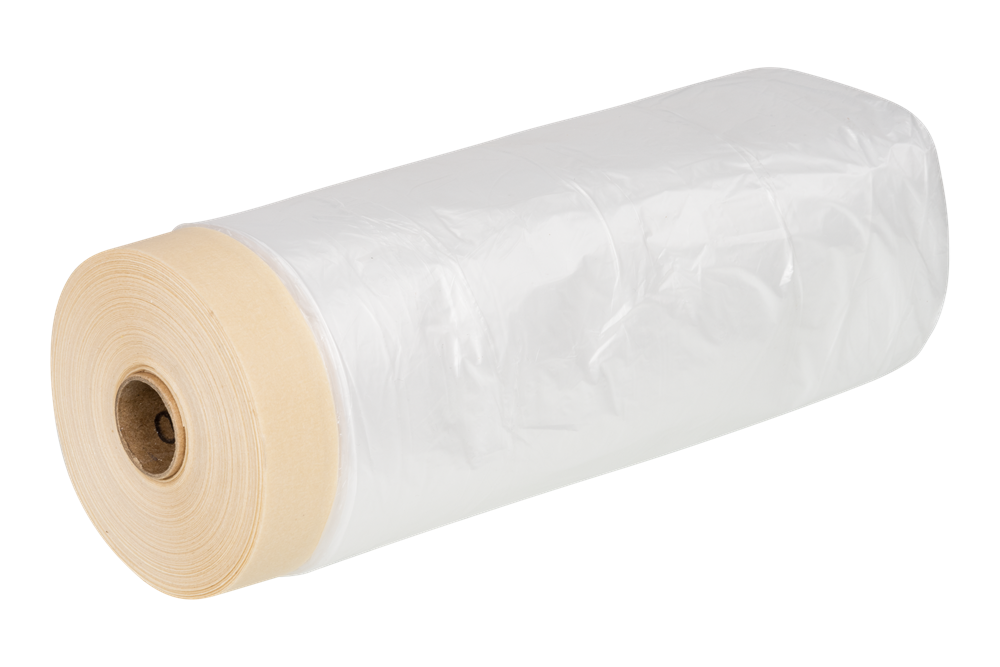 Hsv 0140 rol afdekfolie + masking tape | 33m x 180cm - 2.12.0140.18
