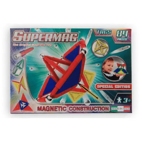 Supermag magnetische constructieset 84 delig
