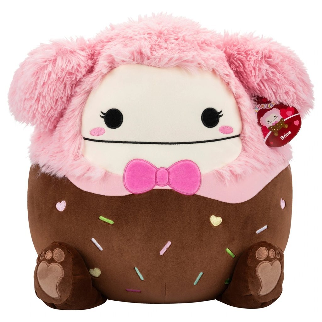 Squishmallows knuffel brina chocolate dipped pink bigfoot 40 cm