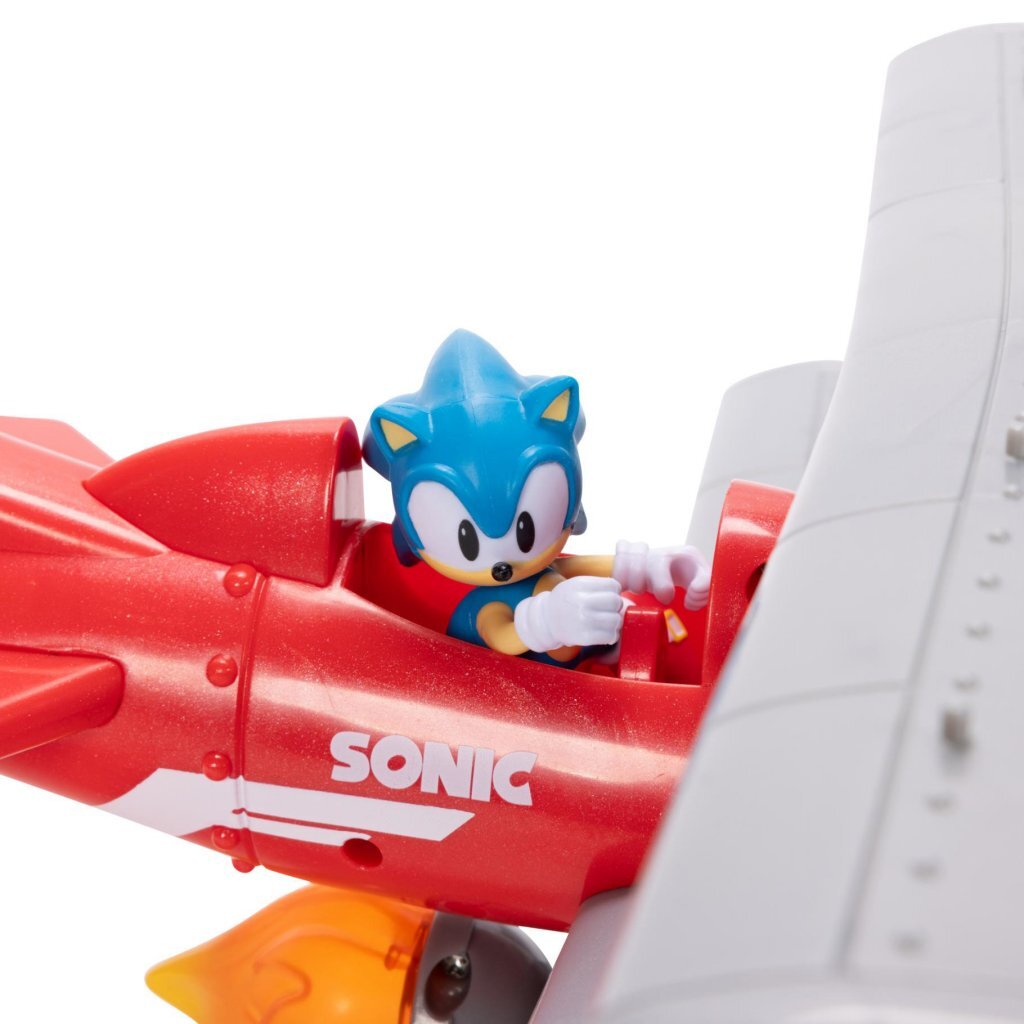 Overige merken sonic tornado tweedekker inclusief 6,5 cm figuur