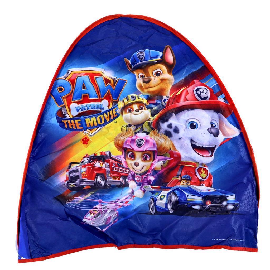Paw Patrol pop-up tent blauw rood