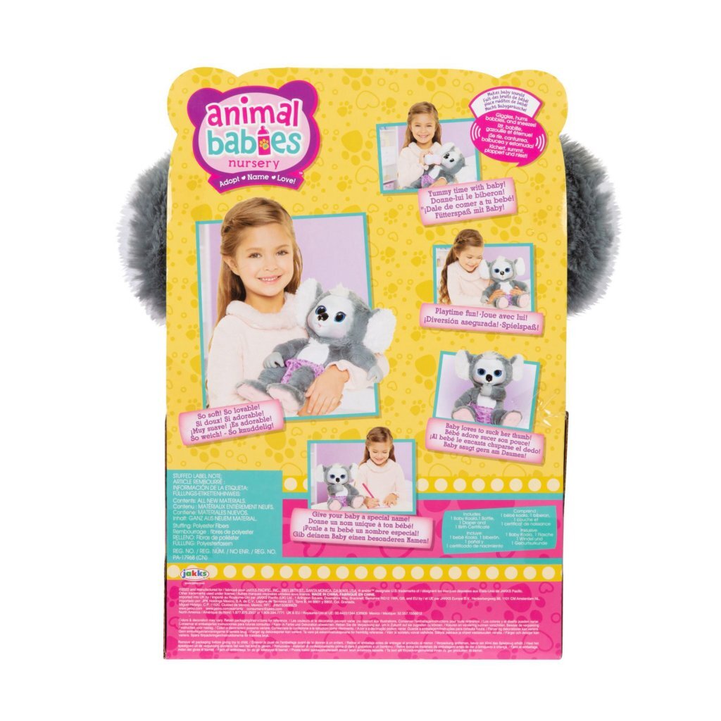 Jakks dierenbaby's koala + geluid