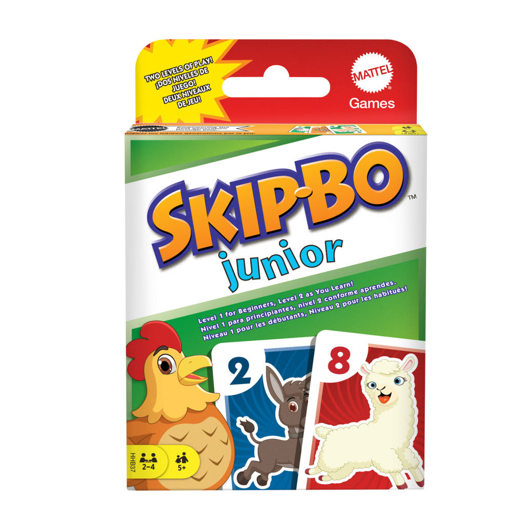 Mattel games skip-bo junior - - kaartspel - kinderspel