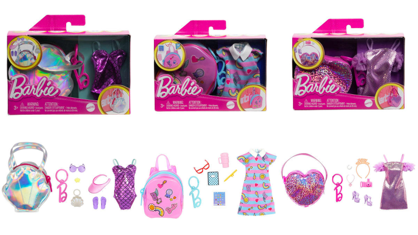 Barbie complete looks kleding assortiment