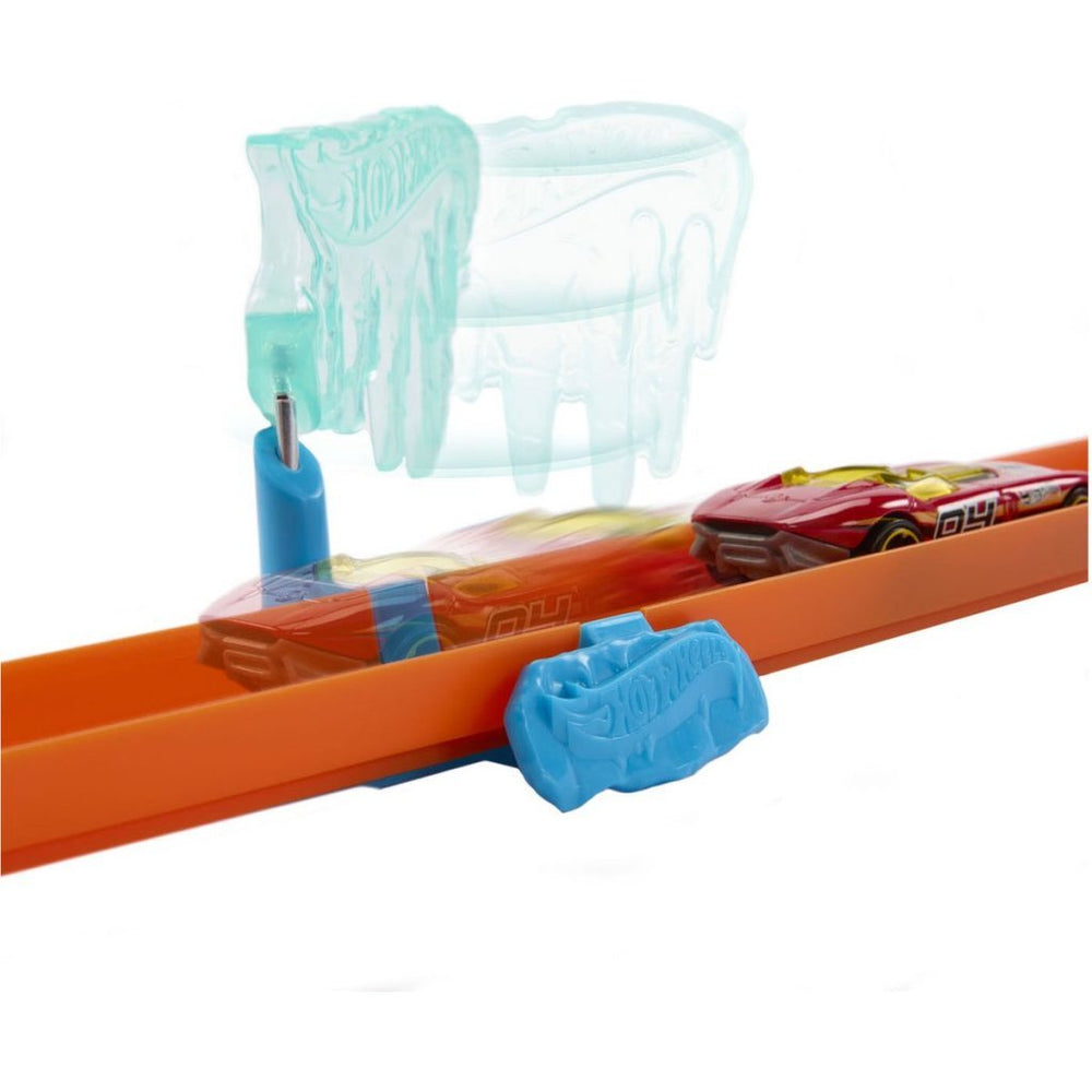 Hot wheels baanbouwer ijzige crashset
