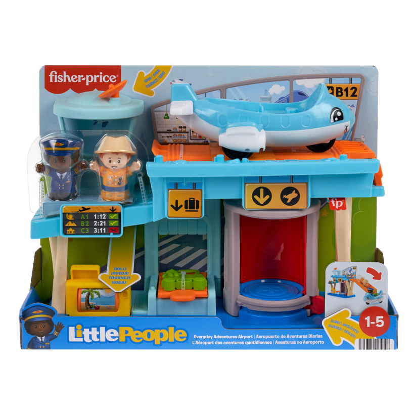 Fisher price fisher-price little people avonturen vliegveld