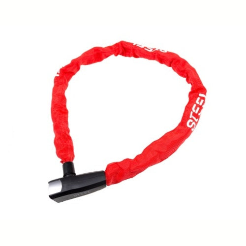 Antivol à chaîne en acier Pro Force 8x8x1100, rouge