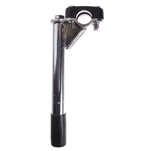 Potence Hzb bmx 21,1 mm fixe 21,1 185 40 mm noir argent
