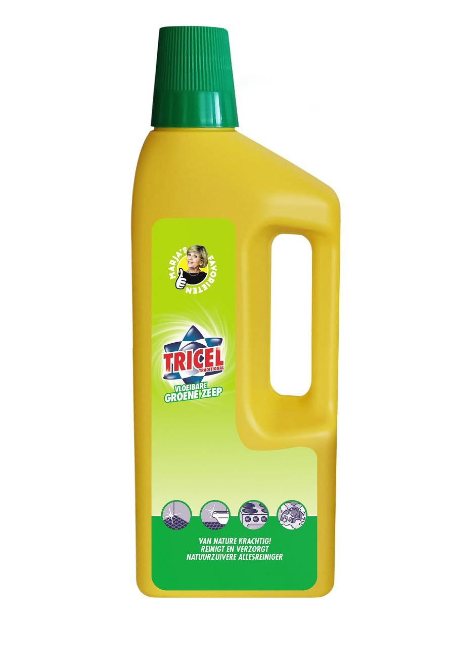 Tricel producten groene zeep vloeibaar 750ml