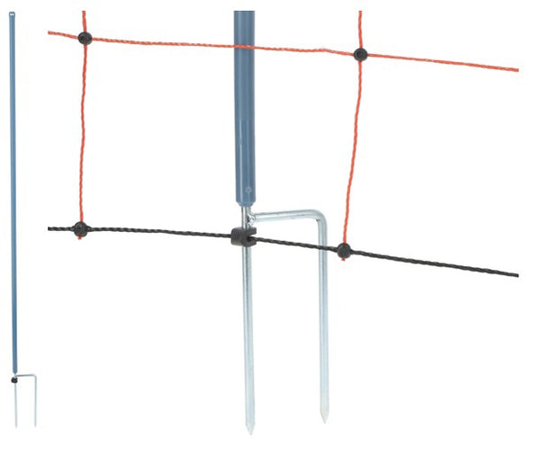 Ako producten vervangende paal voor schapennet blauw dubbele pen 122cm