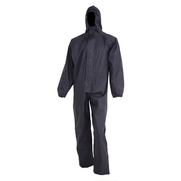 Puch producten regen spuitoverall prof blauw l