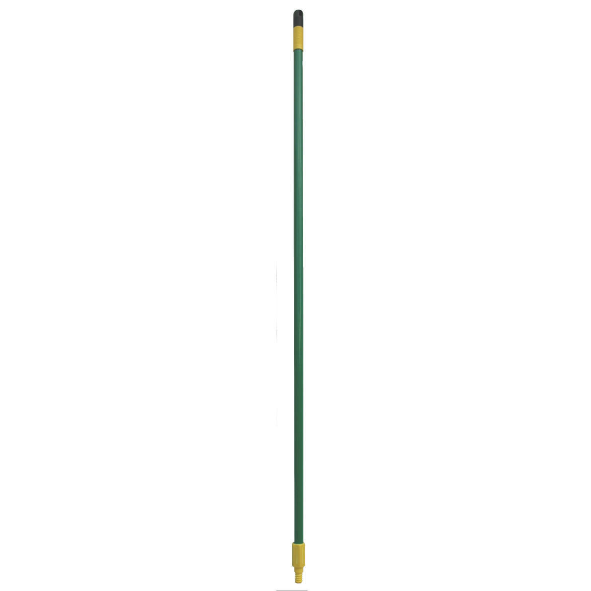 Bezemsteel metaal groen 150cm