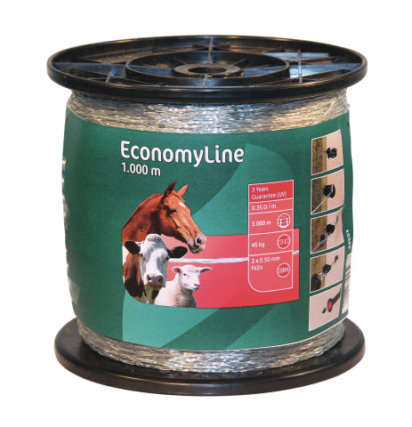 Ako producten economyline monodraad transparant 1000m