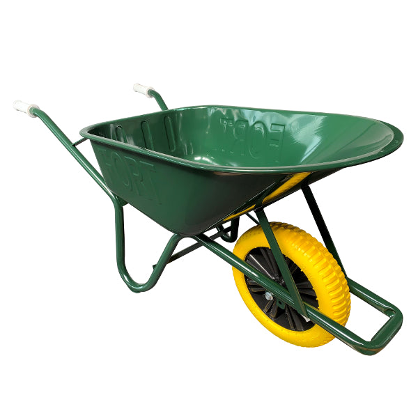 Fort producten kruiwagen 80l compleet gelakt plusnooitmeerlek wiel
