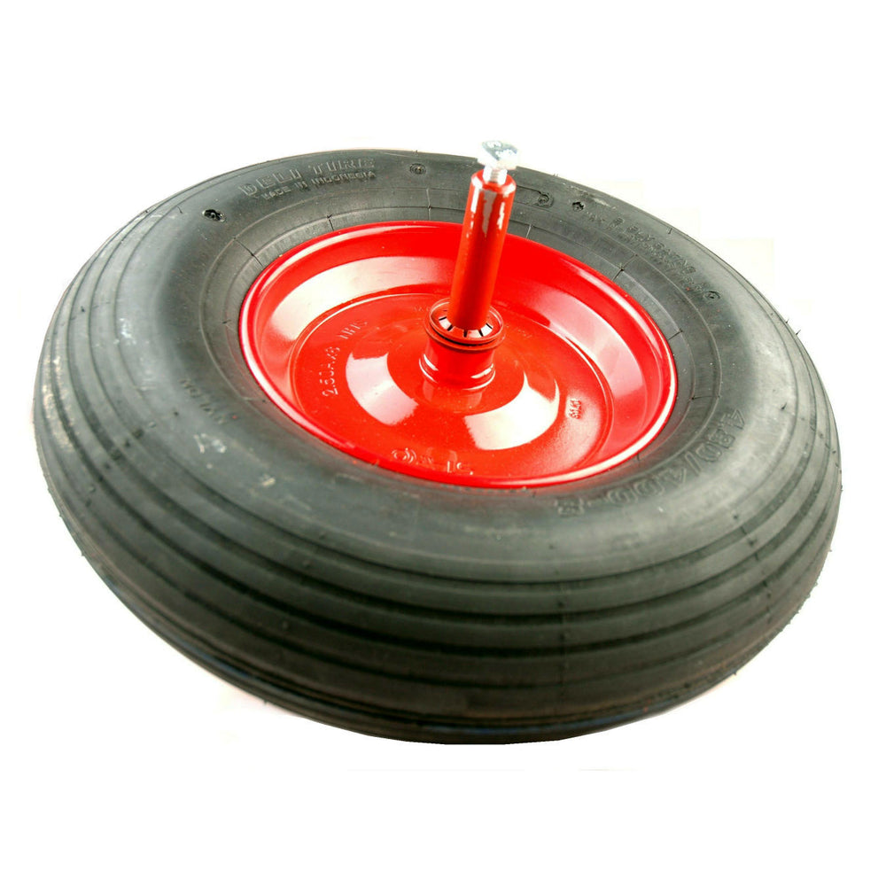 Fort producten wiel 4 80 4 00x8 2ply band stalen velg as 24cm