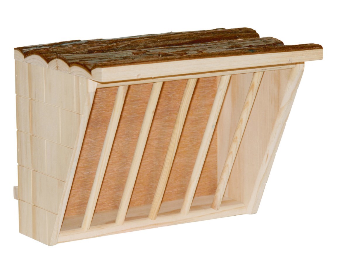 Kerbl hooiruif xl met zitplank nature 28 x 205 x 22 cm