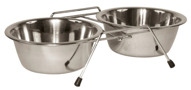 Producten houder voor 2 bakjes incl 2 x bakje van 1800 ml