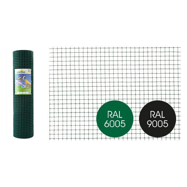 Giardino producten gaas gelast zwart 19 1 10 1 01m x 25m