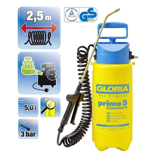 Gloria producten drukspuit prima 5 comfort