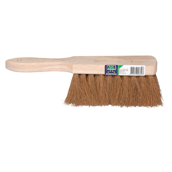 Mm eurotool products hand brush fsc 29cm wood unpainted coconut mm