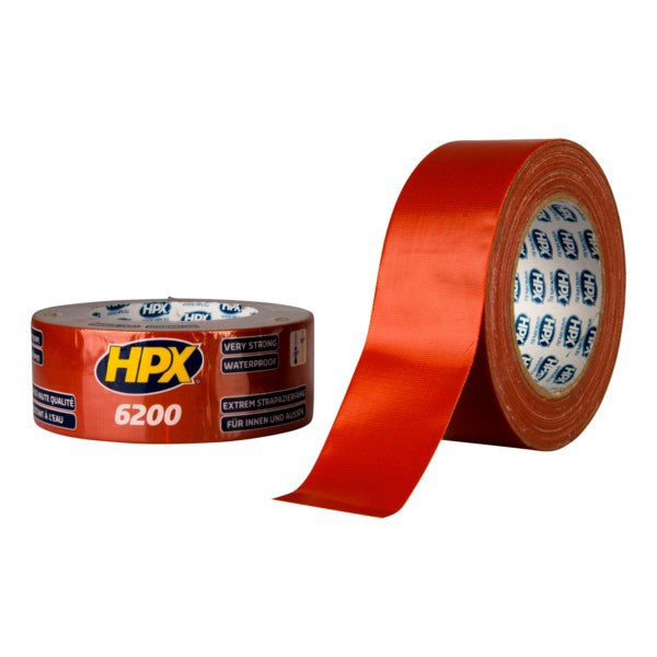Hpx producten duct tape reparatietape rood 48mm x 25m