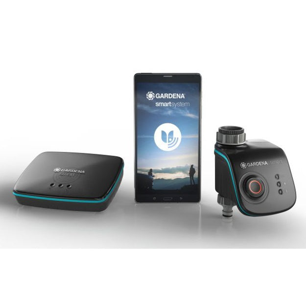 Gardena smart water control set besproeiingscomputer (grijs turquoise, 19103-20)