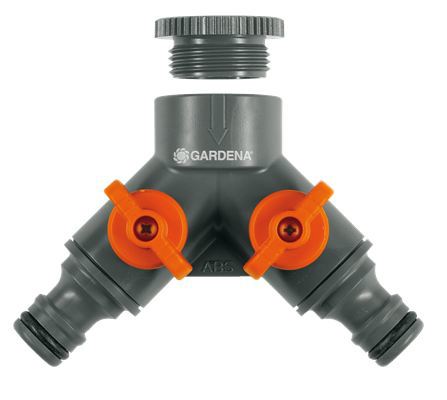 Gardena 2-wegstuk | 1 2 inch - 00936-20 - 00936-20