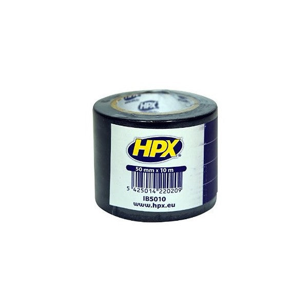 Hpx producten isolatietape 5200 zwart 50mm x 10m